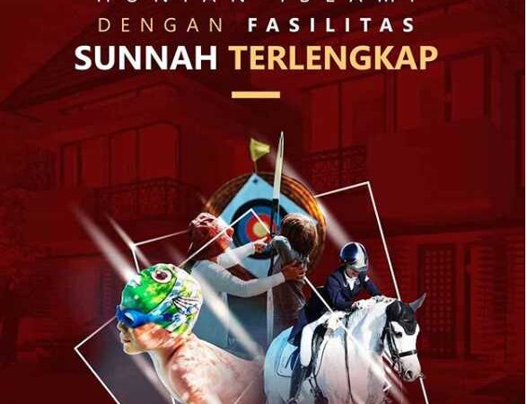 Hunian Dengan Fasilitas Sunnah Lengkap