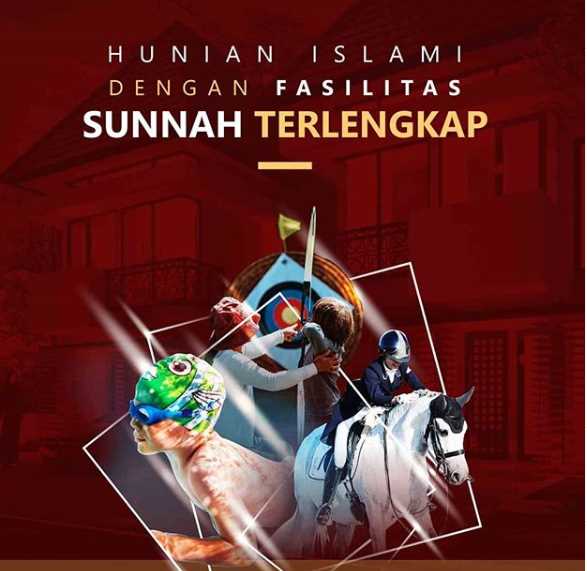 Hunian Dengan Fasilitas Sunnah Lengkap