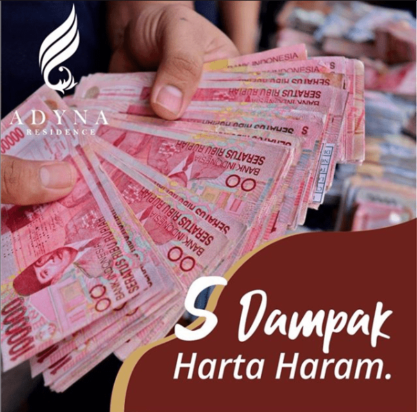 5 akibat harta haram