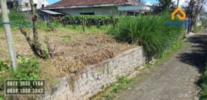 tanah di lingkungan penduduk